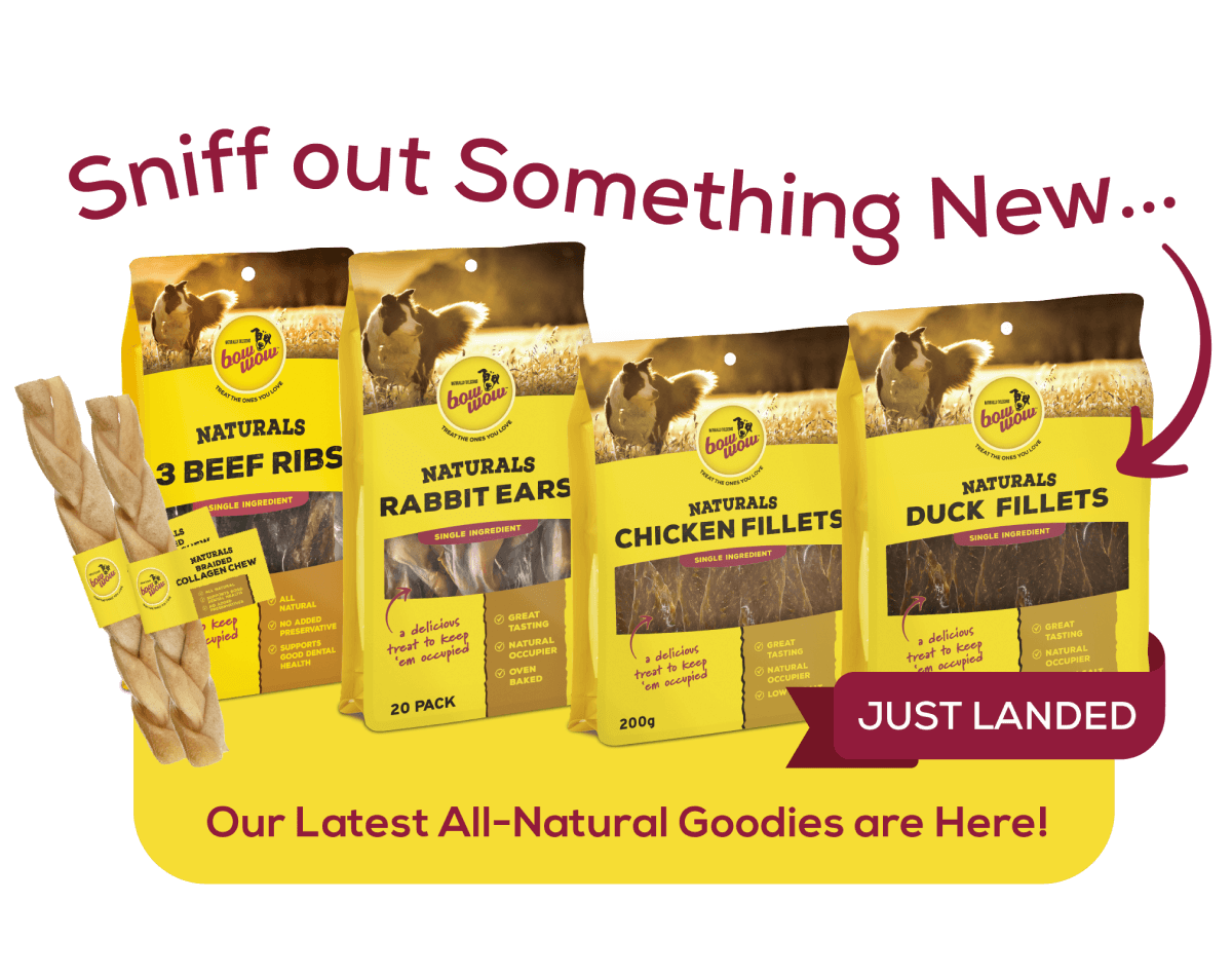 Sniff out something new. Our latest all-natural goodies are here.